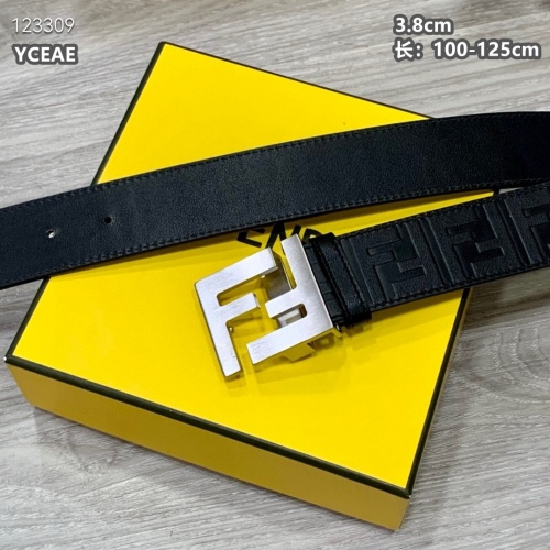 Replica Fendi AAA Quality Belts For Men #1219910 $60.00 USD for Wholesale