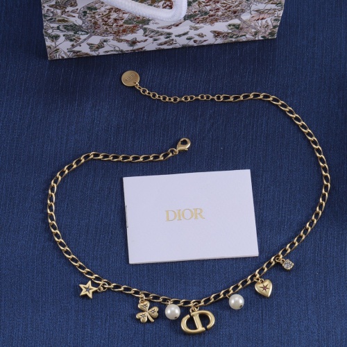 Replica Christian Dior Necklaces #1219931 $29.00 USD for Wholesale