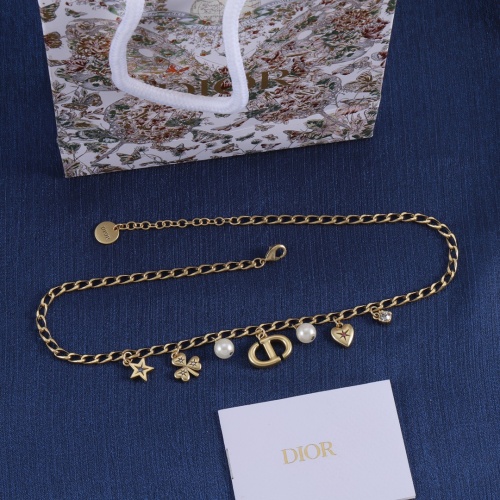 Replica Christian Dior Necklaces #1219931 $29.00 USD for Wholesale