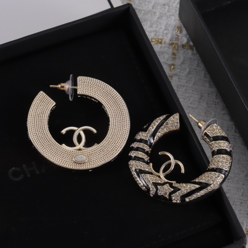 Replica Chanel Earrings For Women #1219958 $36.00 USD for Wholesale