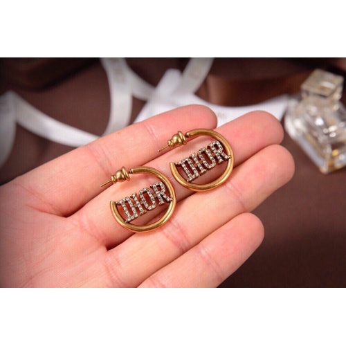 Replica Christian Dior Earrings For Women #1219965 $27.00 USD for Wholesale