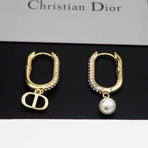 Christian Dior Earrings For Women #1219970 $25.00 USD, Wholesale Replica Christian Dior Earrings