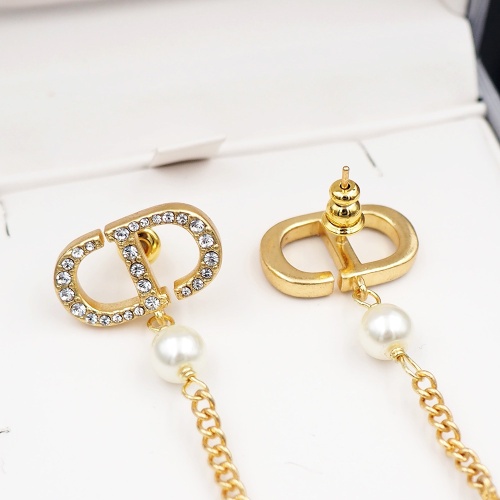 Replica Christian Dior Earrings For Women #1219971 $25.00 USD for Wholesale