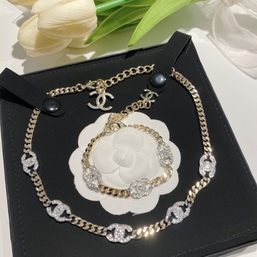 Replica Chanel Jewelry Set #1219977 $56.00 USD for Wholesale