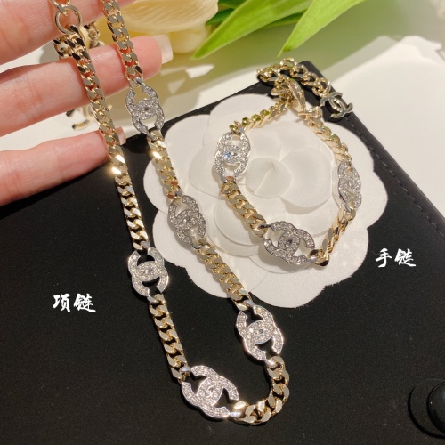 Replica Chanel Jewelry Set #1219977 $56.00 USD for Wholesale