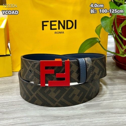 Replica Fendi AAA Quality Belts For Men #1220016 $56.00 USD for Wholesale