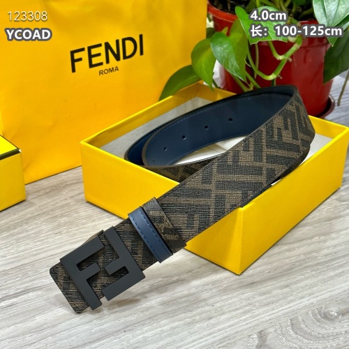 Replica Fendi AAA Quality Belts For Men #1220019 $56.00 USD for Wholesale