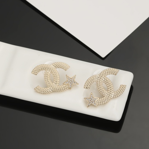 Replica Chanel Earrings For Women #1220030 $29.00 USD for Wholesale