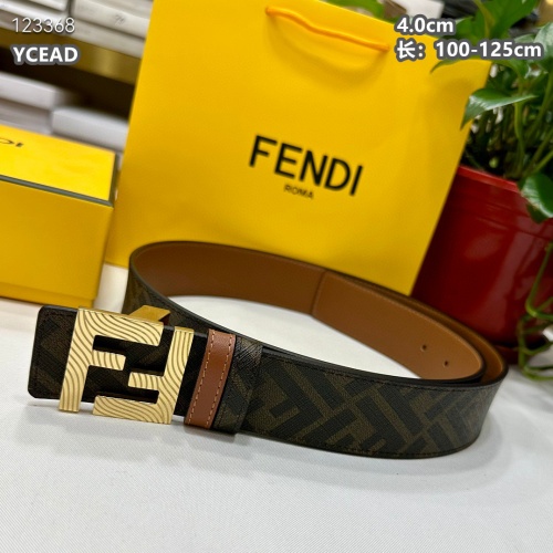 Replica Fendi AAA Quality Belts For Men #1220038 $56.00 USD for Wholesale