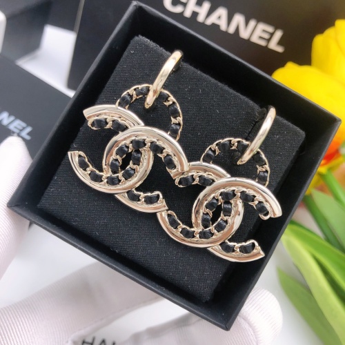 Replica Chanel Earrings For Women #1220054 $32.00 USD for Wholesale