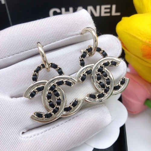 Replica Chanel Earrings For Women #1220054 $32.00 USD for Wholesale