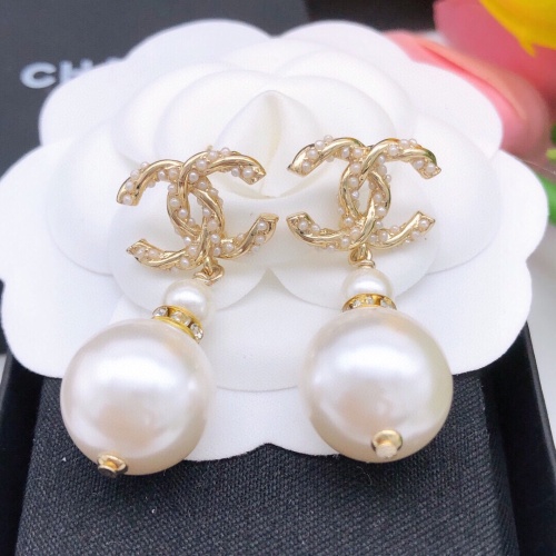 Replica Chanel Earrings For Women #1220060 $29.00 USD for Wholesale