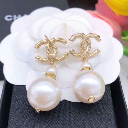 Replica Chanel Earrings For Women #1220060 $29.00 USD for Wholesale