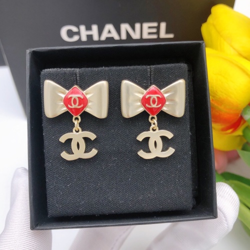 Replica Chanel Earrings For Women #1220063 $27.00 USD for Wholesale