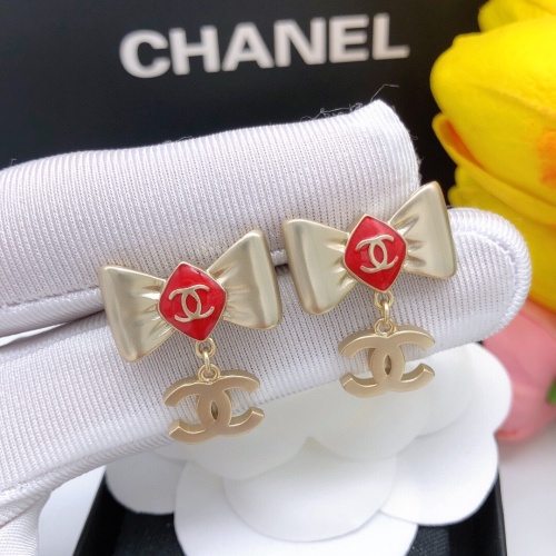 Replica Chanel Earrings For Women #1220063 $27.00 USD for Wholesale