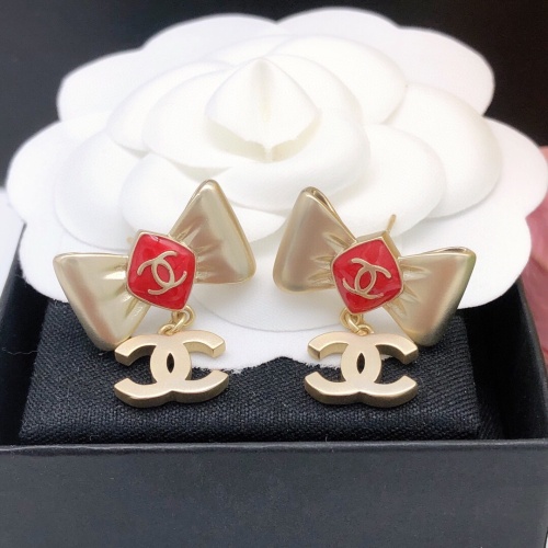 Replica Chanel Earrings For Women #1220063 $27.00 USD for Wholesale