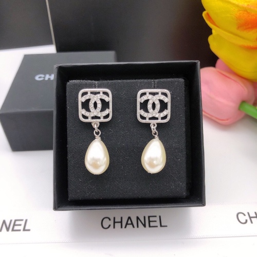 Chanel Earrings For Women #1220064 $27.00 USD, Wholesale Replica Chanel Earrings