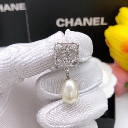 Replica Chanel Earrings For Women #1220064 $27.00 USD for Wholesale