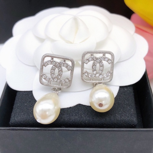 Replica Chanel Earrings For Women #1220064 $27.00 USD for Wholesale