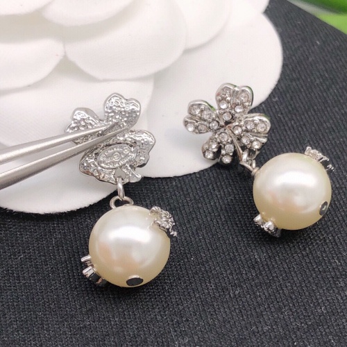 Replica Chanel Earrings For Women #1220069 $27.00 USD for Wholesale