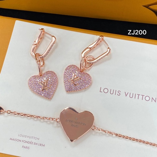 Replica Louis Vuitton LV Jewelry Set For Women #1220071 $48.00 USD for Wholesale