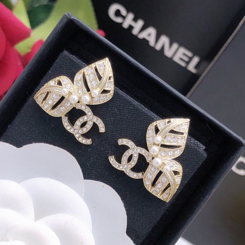 Replica Chanel Earrings For Women #1220072 $27.00 USD for Wholesale