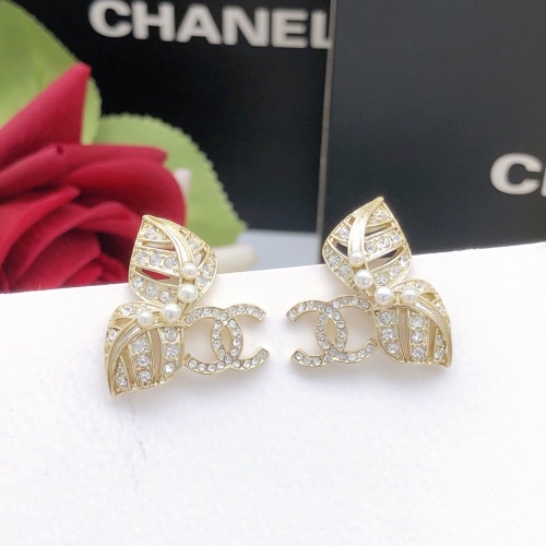 Replica Chanel Earrings For Women #1220072 $27.00 USD for Wholesale