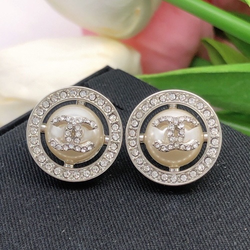 Replica Chanel Earrings For Women #1220074 $27.00 USD for Wholesale