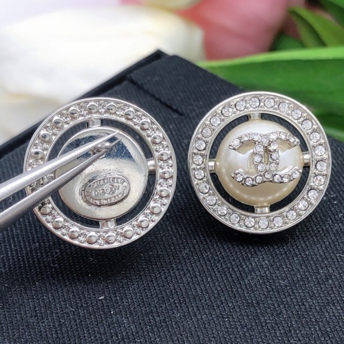 Replica Chanel Earrings For Women #1220074 $27.00 USD for Wholesale