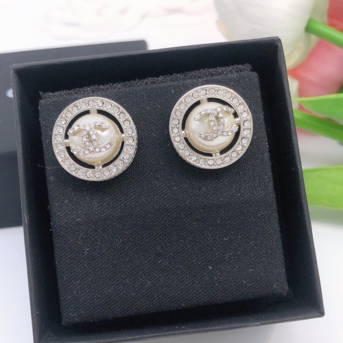 Replica Chanel Earrings For Women #1220074 $27.00 USD for Wholesale