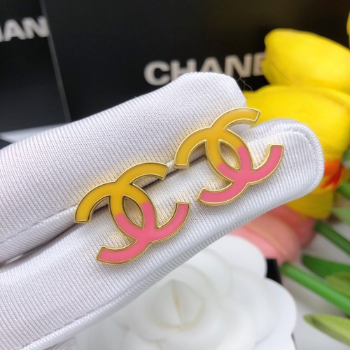 Replica Chanel Earrings For Women #1220075 $27.00 USD for Wholesale