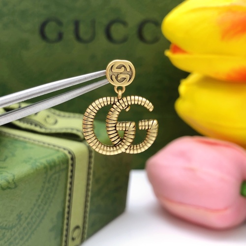 Replica Gucci Earrings For Women #1220076 $25.00 USD for Wholesale