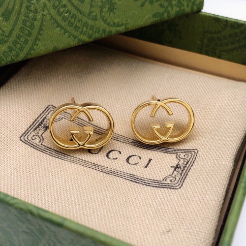 Replica Gucci Earrings For Women #1220077 $32.00 USD for Wholesale