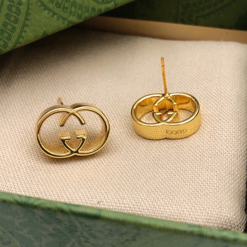 Replica Gucci Earrings For Women #1220077 $32.00 USD for Wholesale