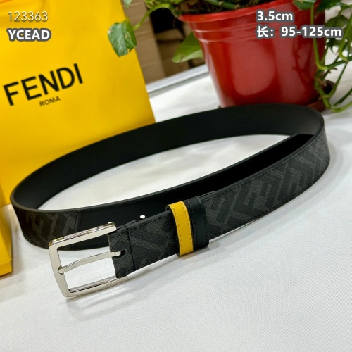 Replica Fendi AAA Quality Belts For Men #1220082 $56.00 USD for Wholesale