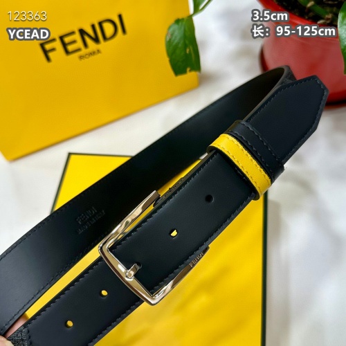 Replica Fendi AAA Quality Belts For Men #1220082 $56.00 USD for Wholesale