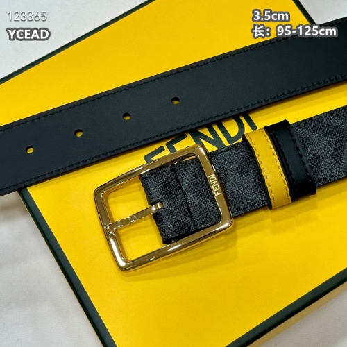 Replica Fendi AAA Quality Belts For Men #1220085 $56.00 USD for Wholesale