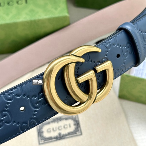 Replica Gucci AAA Quality Belts For Men #1220157 $56.00 USD for Wholesale