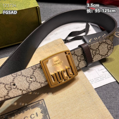 Replica Gucci AAA Quality Belts For Men #1220195 $56.00 USD for Wholesale