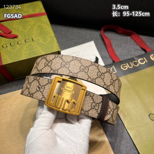 Replica Gucci AAA Quality Belts For Men #1220195 $56.00 USD for Wholesale