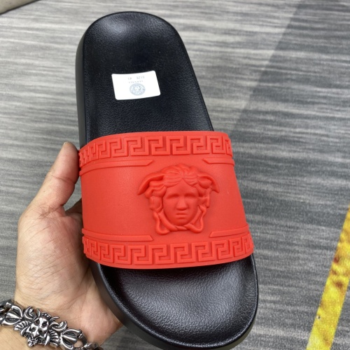 Replica Versace Slippers For Men #1220271 $45.00 USD for Wholesale