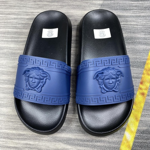 Versace Slippers For Men #1220272 $45.00 USD, Wholesale Replica Versace Slippers