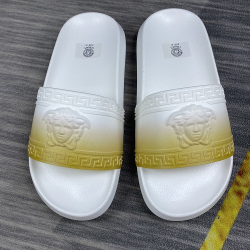 Versace Slippers For Men #1220283 $45.00 USD, Wholesale Replica Versace Slippers