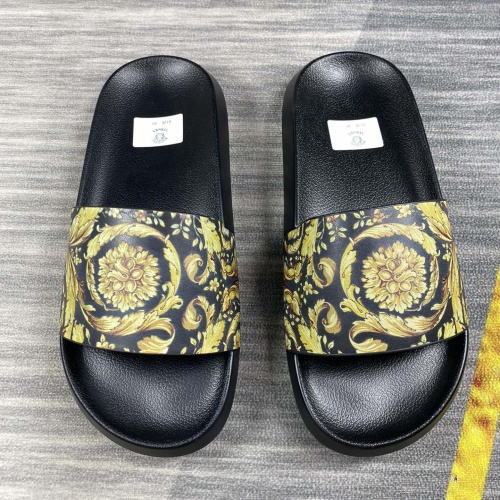 Versace Slippers For Men #1220292 $45.00 USD, Wholesale Replica Versace Slippers