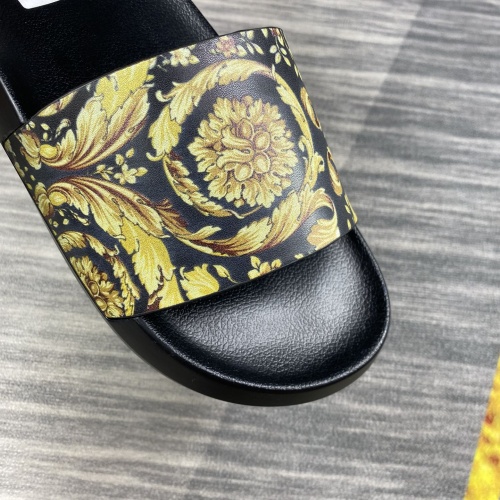 Replica Versace Slippers For Men #1220292 $45.00 USD for Wholesale