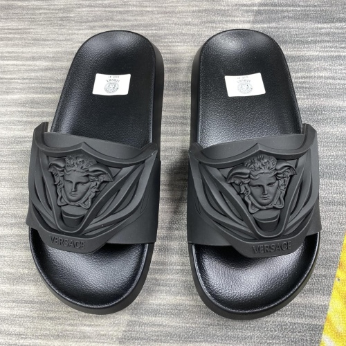 Versace Slippers For Men #1220294 $45.00 USD, Wholesale Replica Versace Slippers