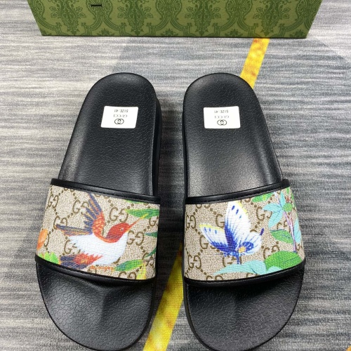 Gucci Slippers For Men #1220299 $45.00 USD, Wholesale Replica Gucci Slippers