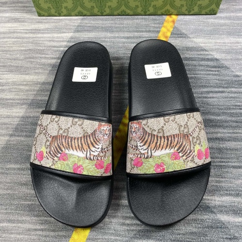 Gucci Slippers For Men #1220302 $45.00 USD, Wholesale Replica Gucci Slippers