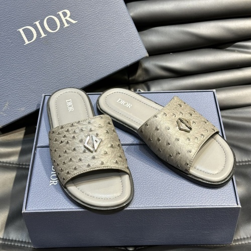 Christian Dior Slippers For Men #1220345 $56.00 USD, Wholesale Replica Christian Dior Slippers