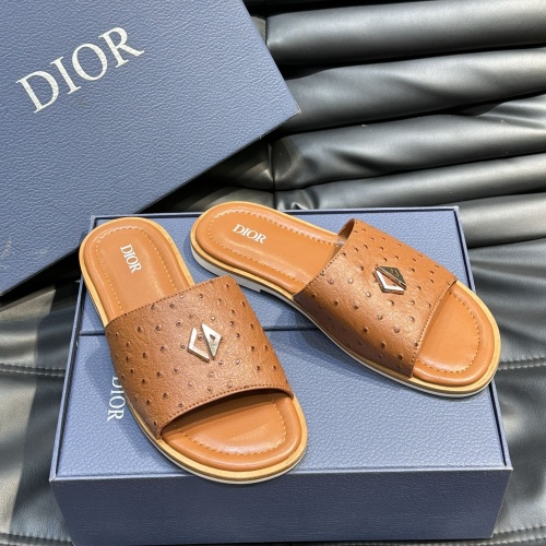 Christian Dior Slippers For Men #1220346 $56.00 USD, Wholesale Replica Christian Dior Slippers